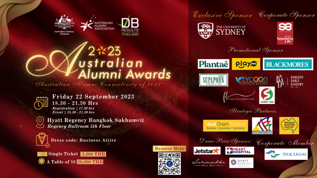 Final Call On Reservation! | Alumni Australian Awards 2023 - Australian ...